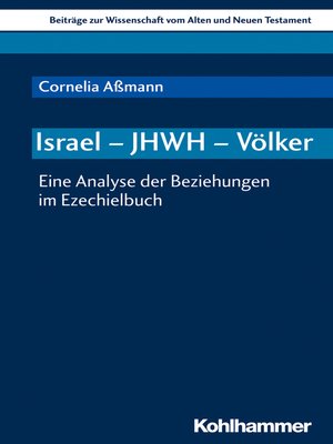 cover image of Israel--JHWH--Völker